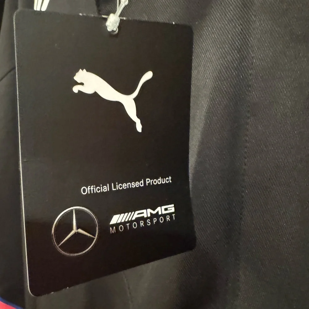 PUMA x AMG Mercedes Motorsport Jacket XXL β Black/Pink/Green/Blue β NWT - Picture 7 of 8